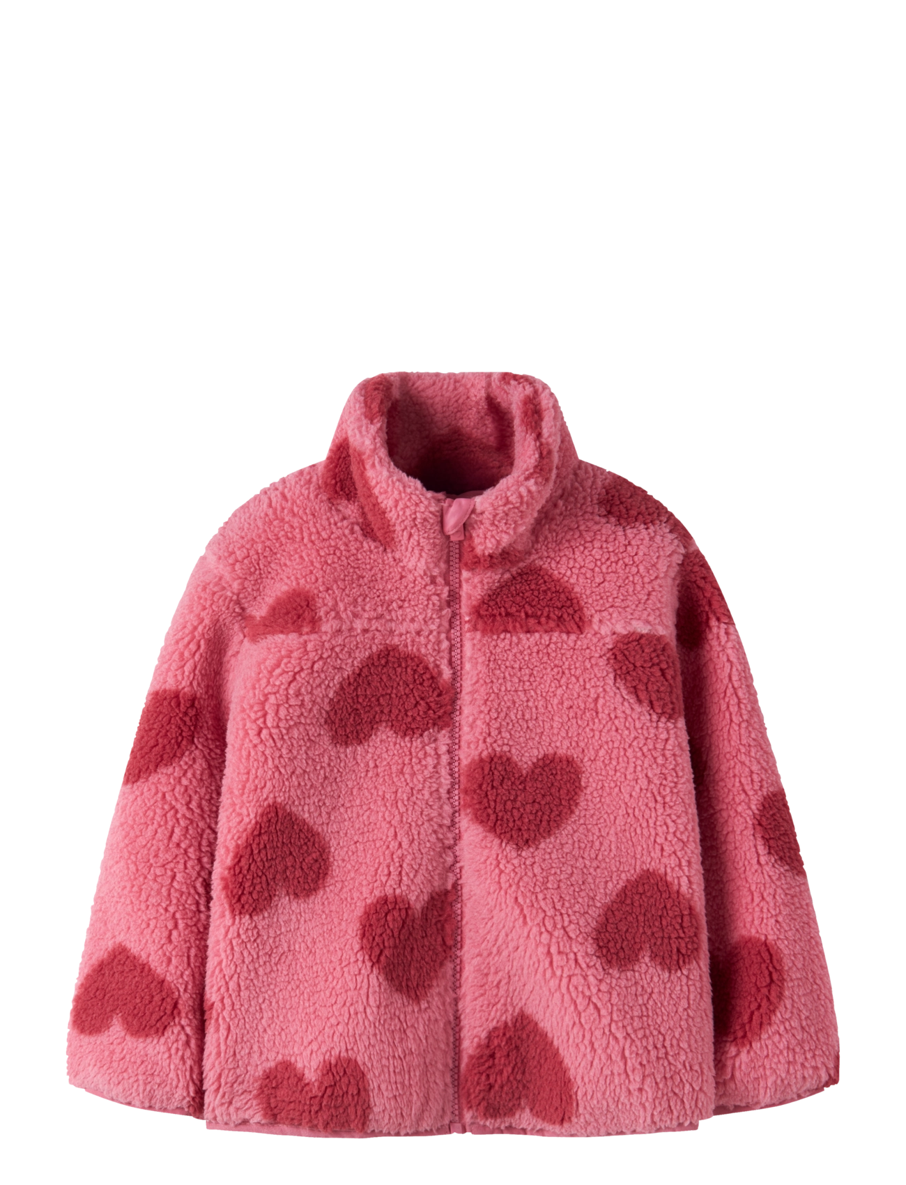 name it NMFMONICA TEDDY JACKET AOP NOOS - Tagasi kooli - FLOWERING GINGER / pink/rose