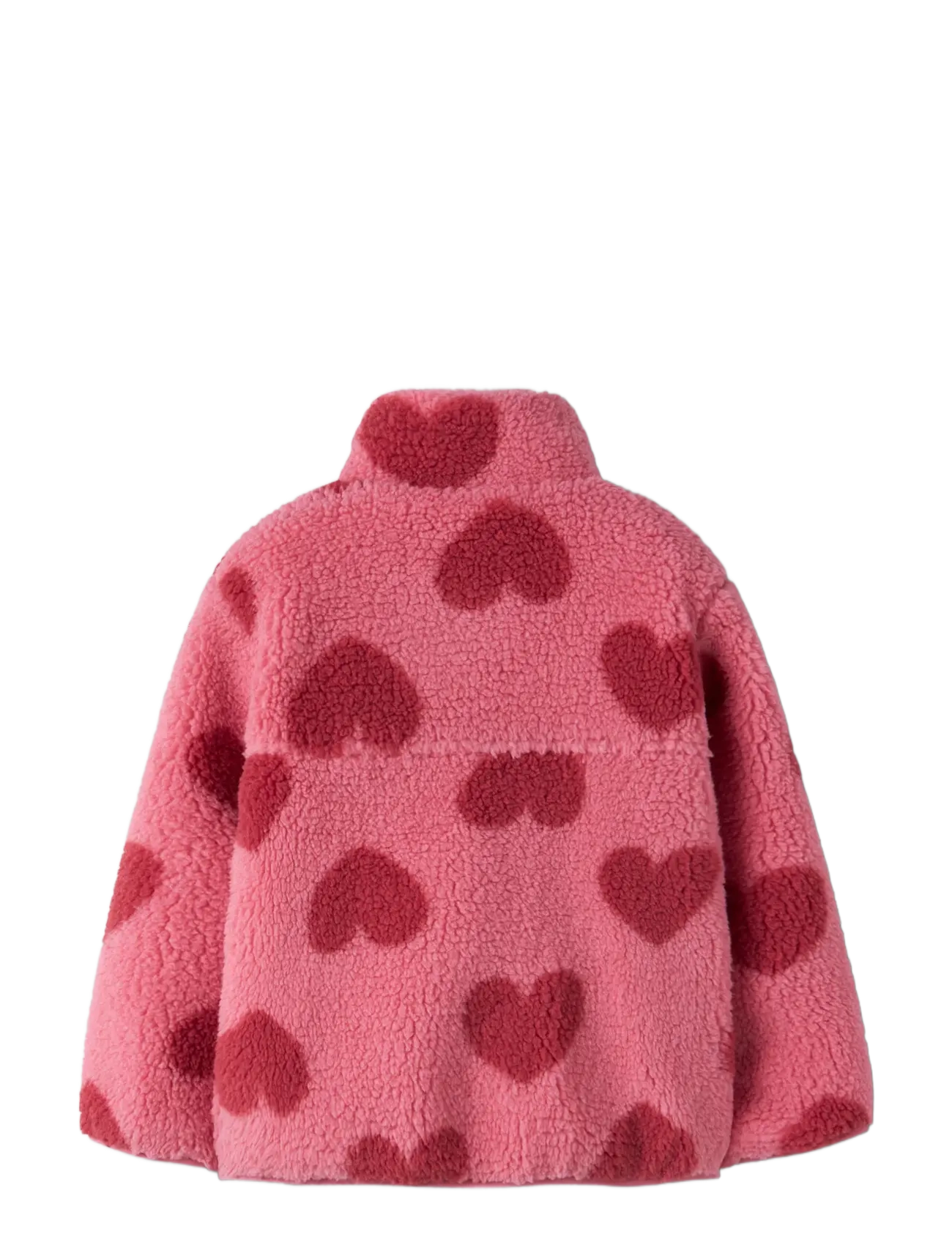 name it - NMFMONICA TEDDY JACKET AOP NOOS - fliisjakid - flowering ginger - 1