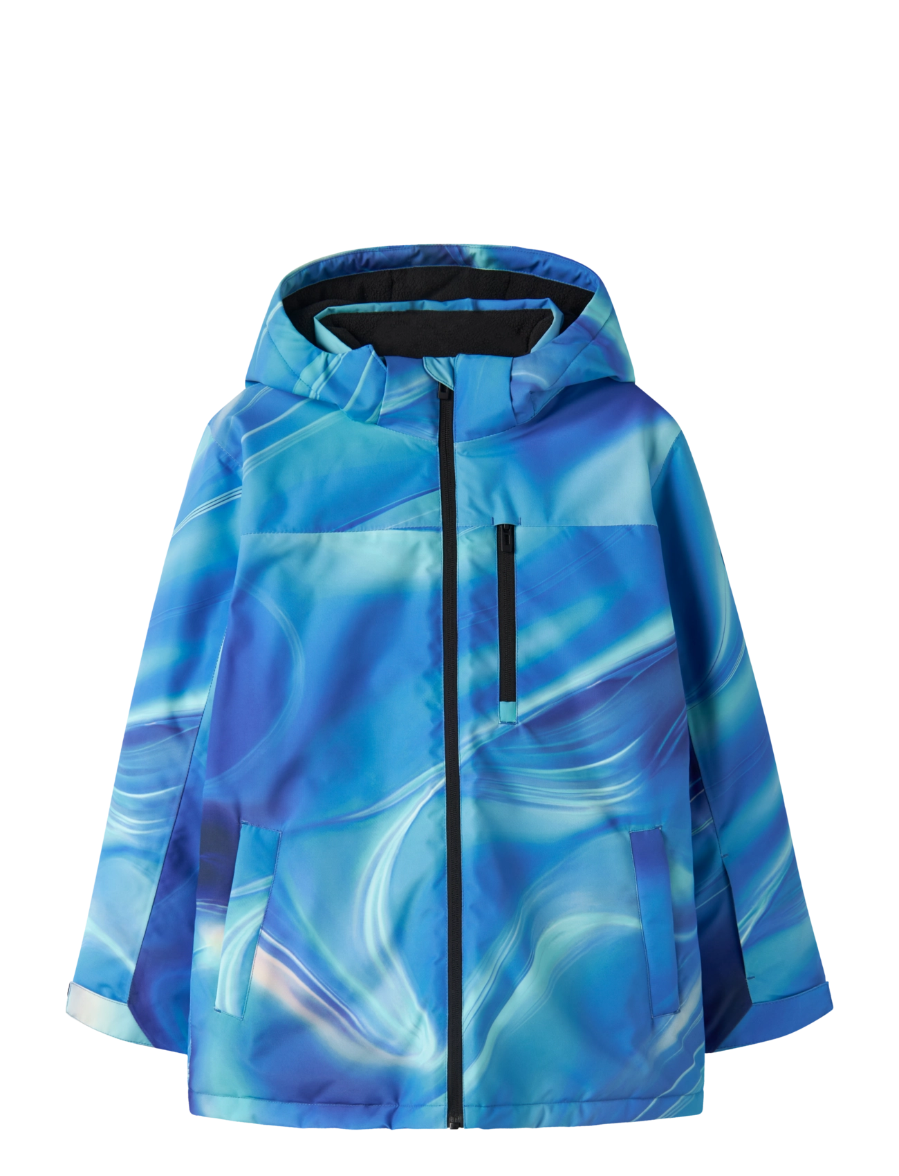 name it NKMSNOW10 SKI JACKET AOP FO - Neuheiten - NAUTICAL BLUE / blue