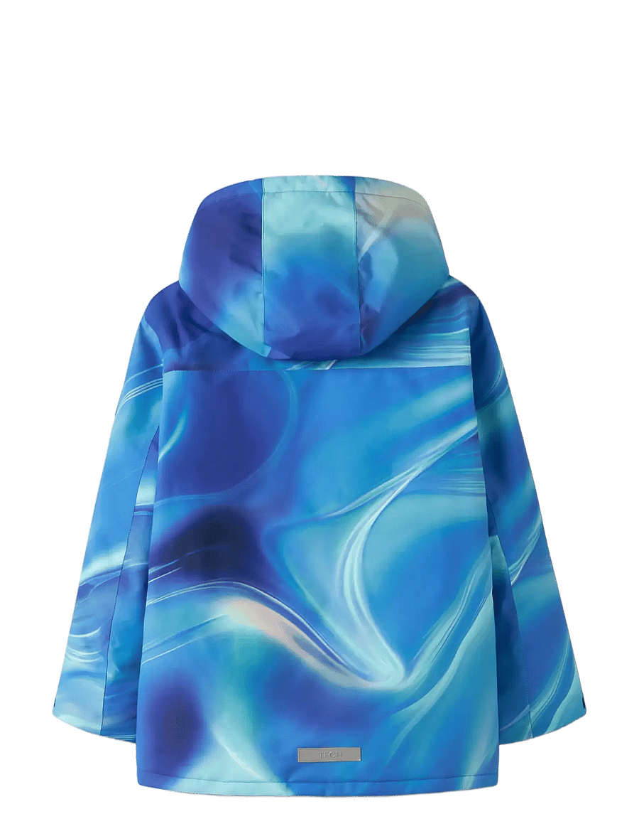 name it - NKMSNOW10 SKI JACKET AOP FO - nautical blue - 1