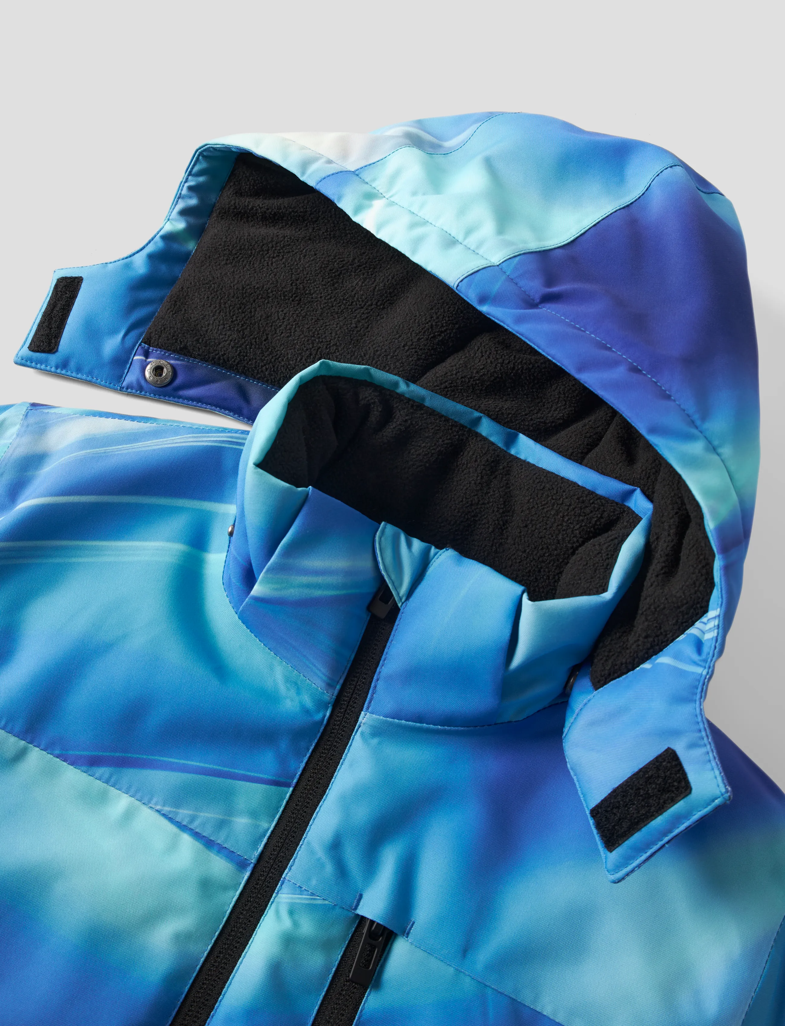 name it - NKMSNOW10 SKI JACKET AOP FO - nautical blue - 2