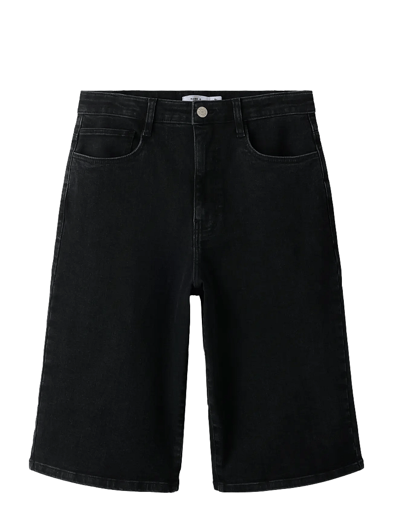 name it - NKMBEN X-SKATER DNM JORTS 2201-AU - jeansshorts - black denim - 0