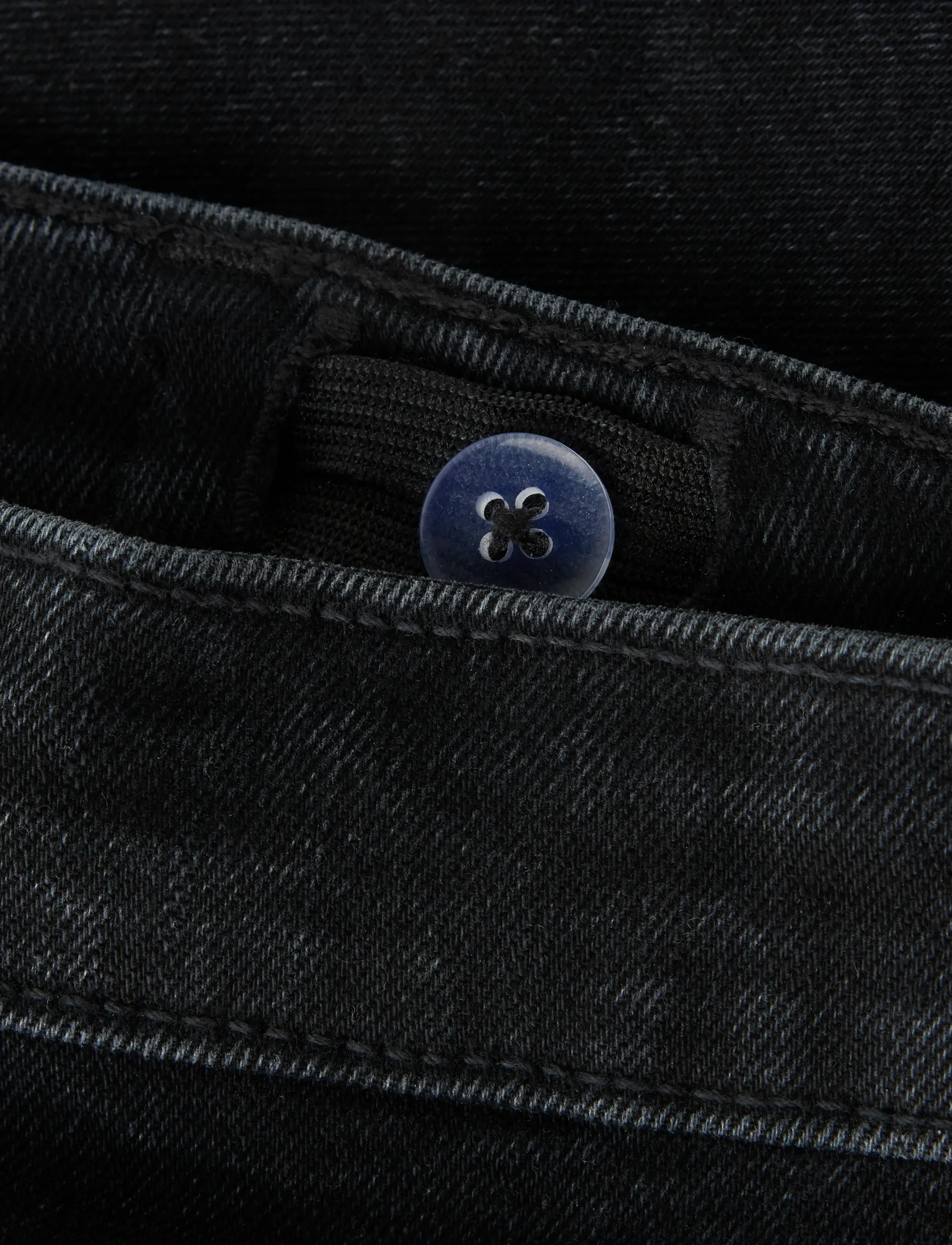 name it - NKMBEN X-SKATER DNM JORTS 2201-AU - denimshorts - black denim - 2