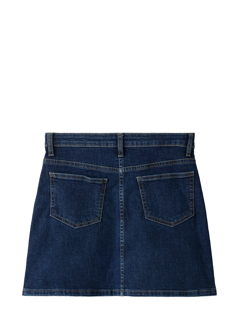 name it - NKFMABEL DNM SKIRT 2201-MD - denim skirts - medium blue denim - 1
