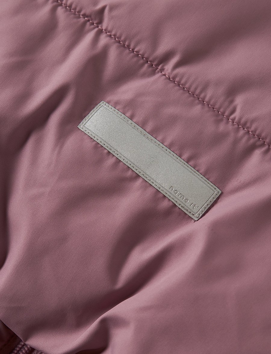 name it - NKFFORTY PUFFER JACKET - vinterjackor - wistful mauve - 4
