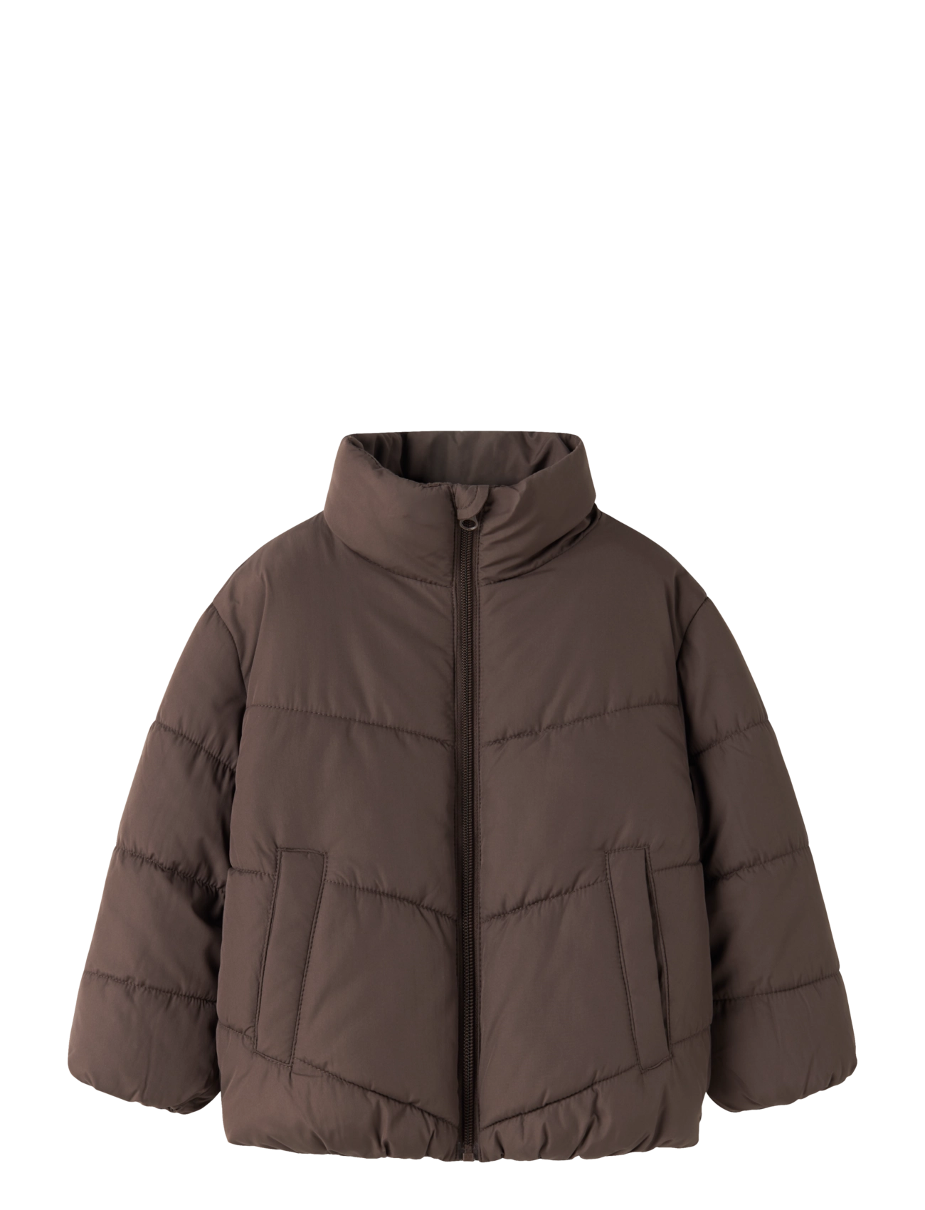 name it NMFFORTY PUFFER JACKET - Lõbu välitingimustes - SEAL BROWN / brown