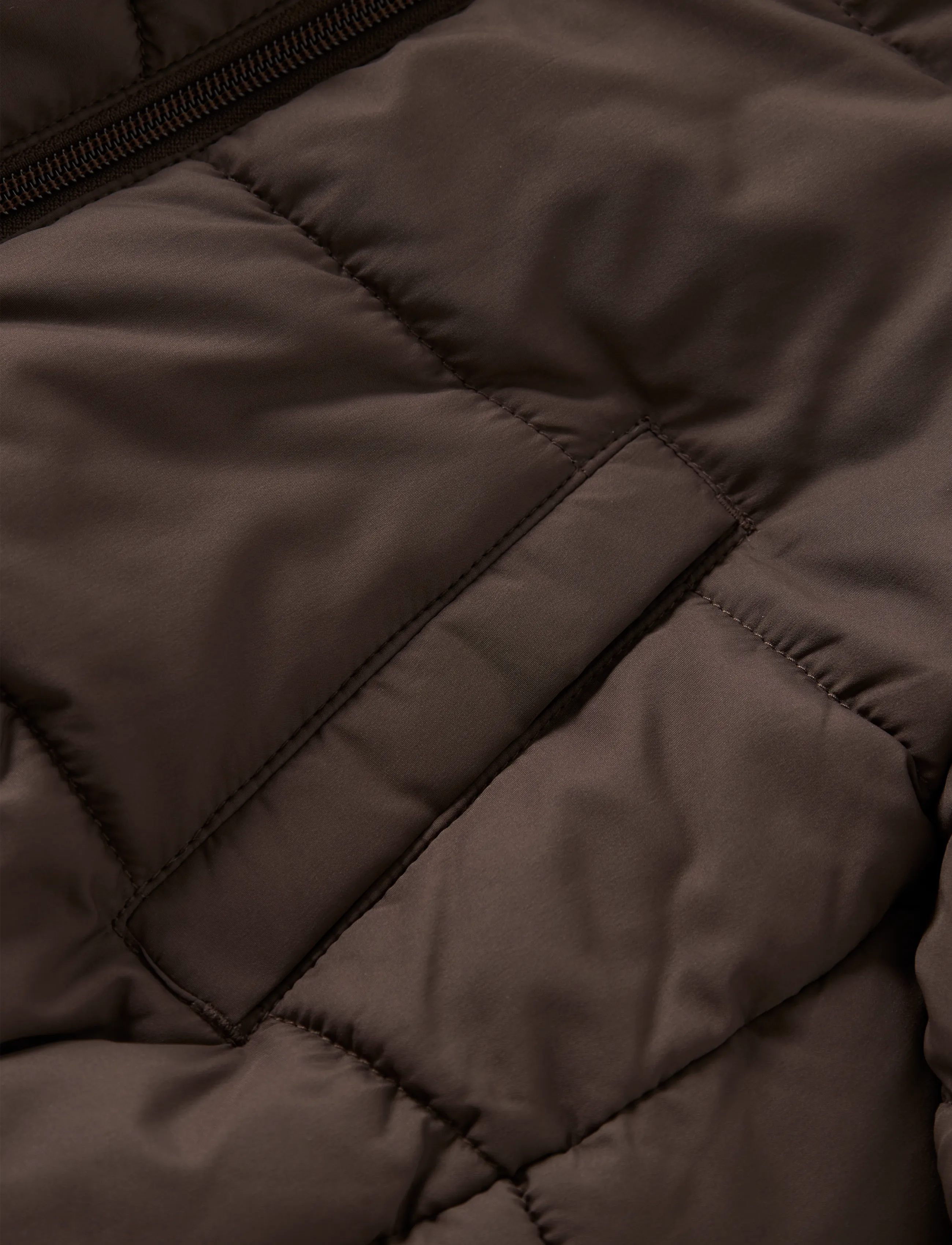 name it - NMFFORTY PUFFER JACKET - seal brown - 3