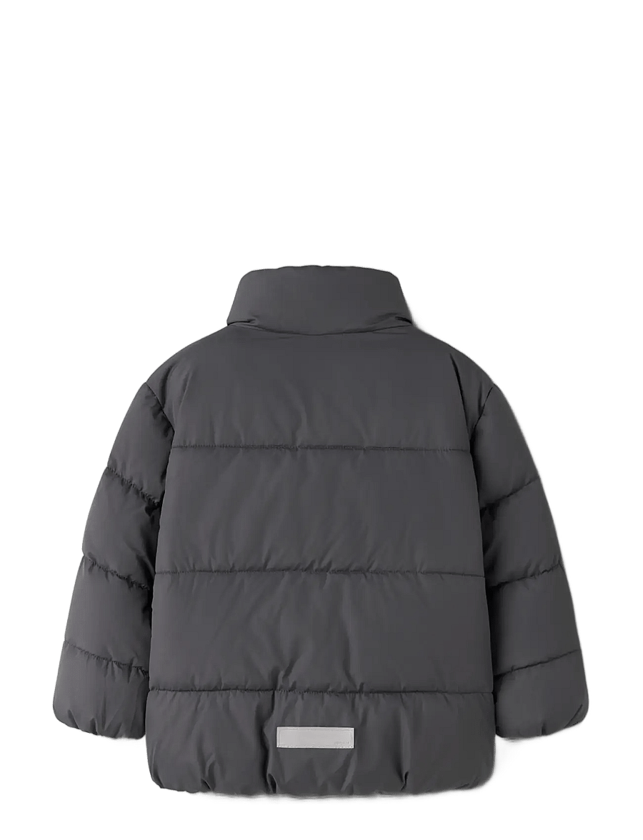 name it - NMMFORTY PUFFER JACKET - vinterjackor - blackened pearl - 1
