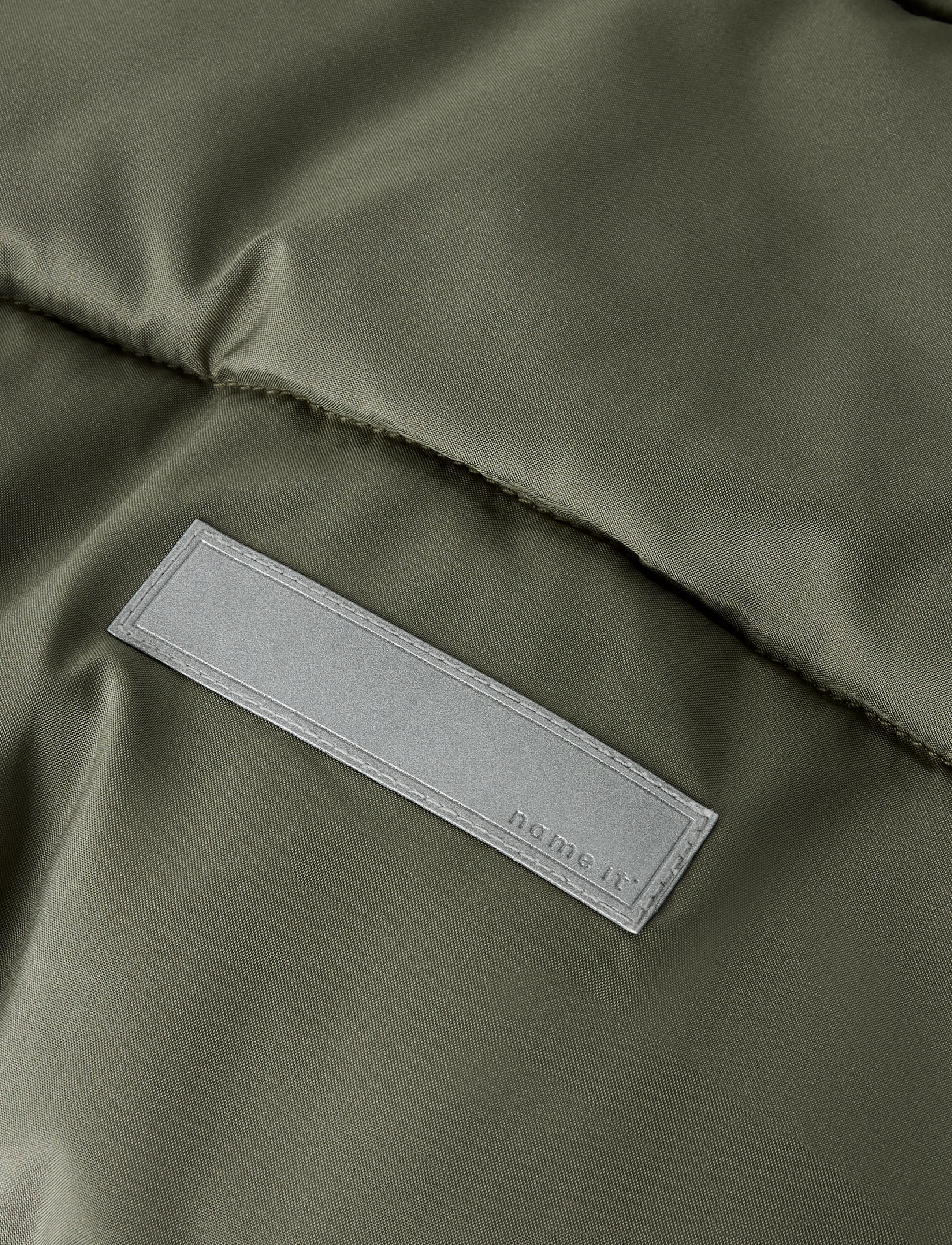 name it - NMMFORTY PUFFER JACKET - vinterjackor - dusty olive - 2