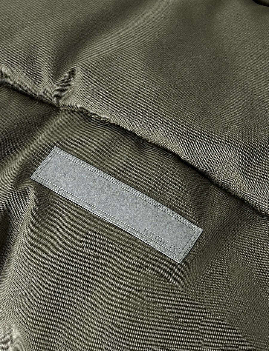 name it - NMMFORTY PUFFER JACKET - vinterjackor - dusty olive - 2