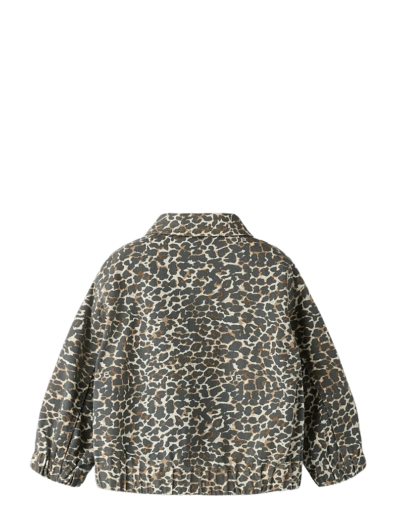 name it - NMFOLIVIA TWILL LEO JACKET 4002-TD - light jackets - affogat - 1