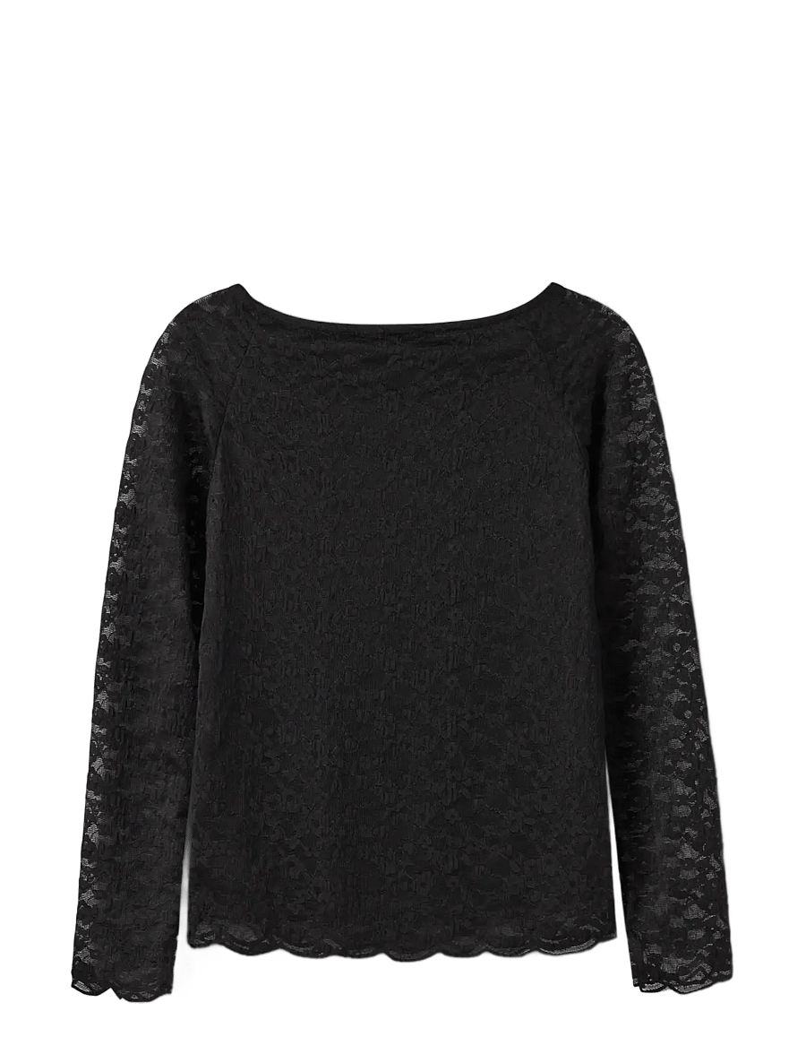 name it - NKFRADIA LS SLIM SH TOP - black - 1