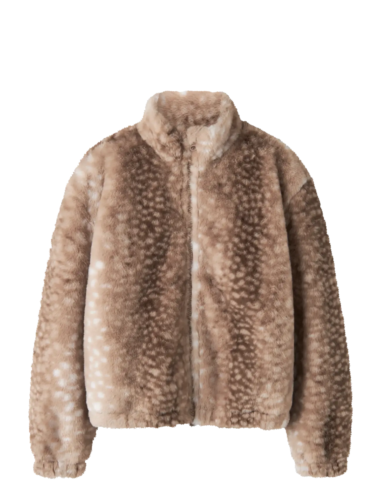 name it NKFREVA FAKE FUR LS BOMBER - Bomber jackets - COCA MOCHA / brown