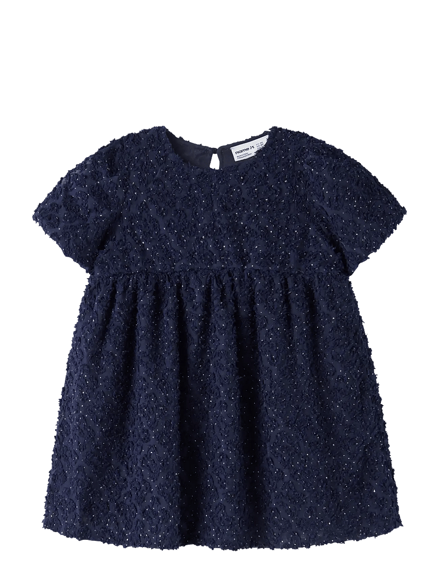 name it - NMFRAMA SS DRESS - evening blue - 0