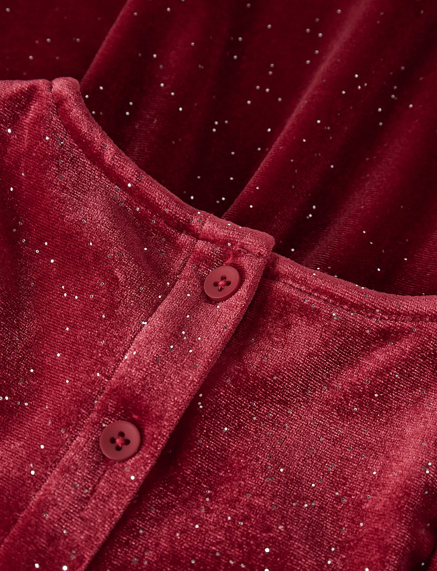 name it - NBFRICY VEL SPENCER - Ärmellose babykleider - red dahlia - 2