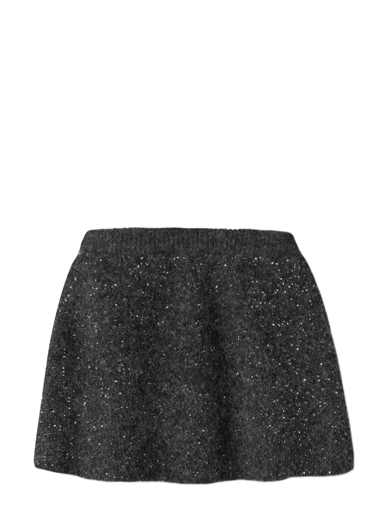 name it - NKFRIAGLITTER KNIT SKIRT - black - 1