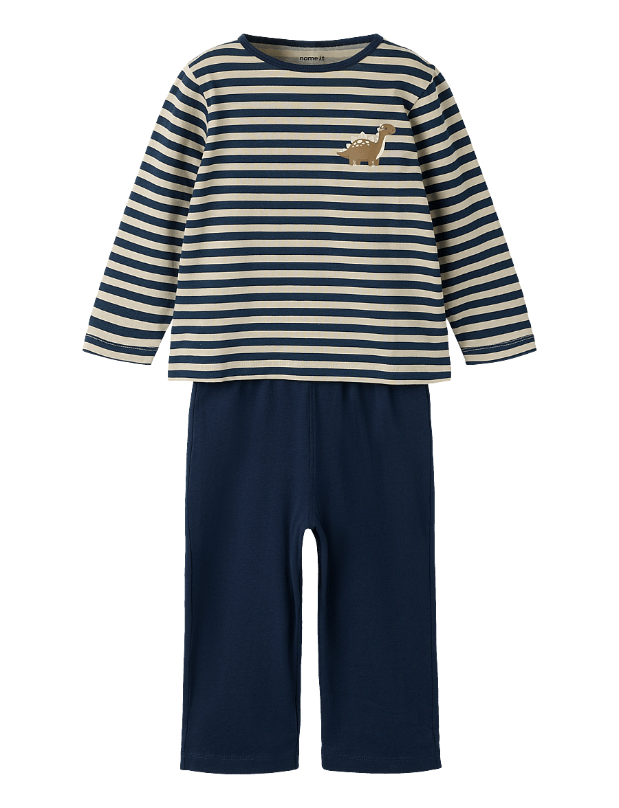 name it - NMMRYNDQ NIGHT SET GIFTBOX - pyjamassæt - navy blazer - 0