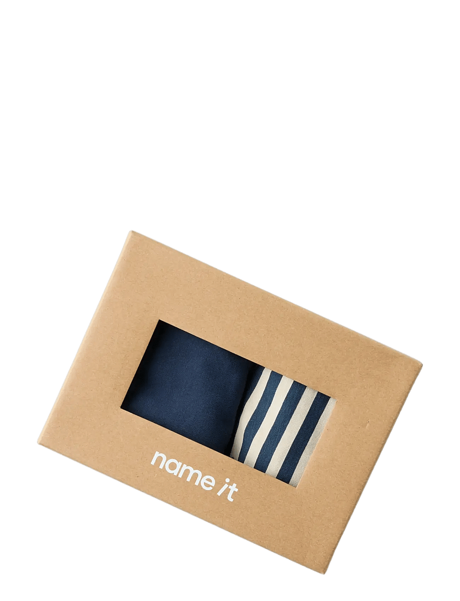 name it - NMMRYNDQ NIGHT SET GIFTBOX - pyjamassæt - navy blazer - 3