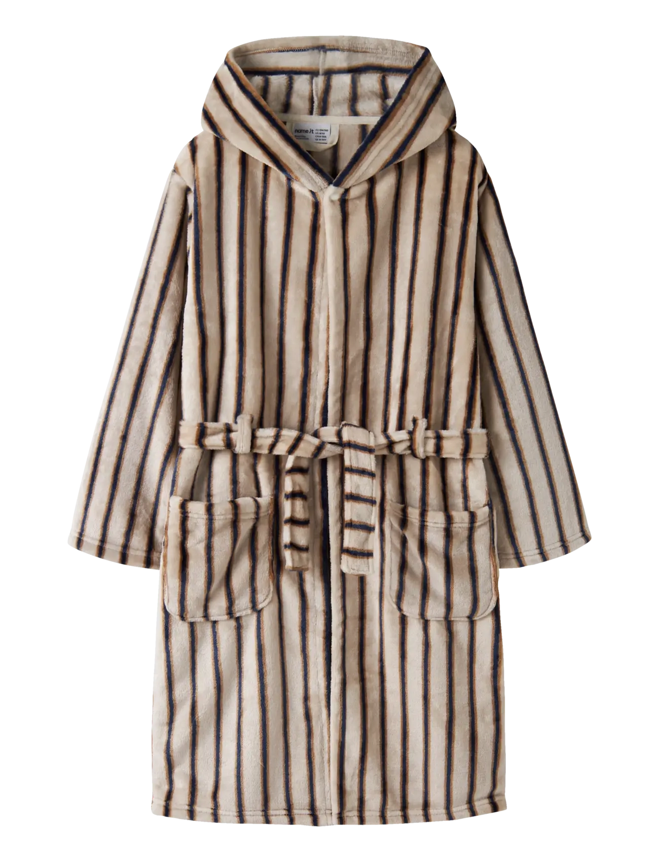name it NKMRACERQ MORNING ROBE - Tøj - ISLAND FOSSIL / beige