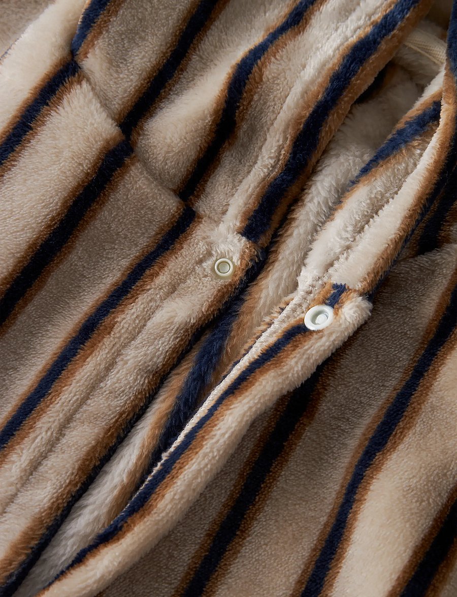 name it - NKMRACERQ MORNING ROBE - badekåber - island fossil - 3
