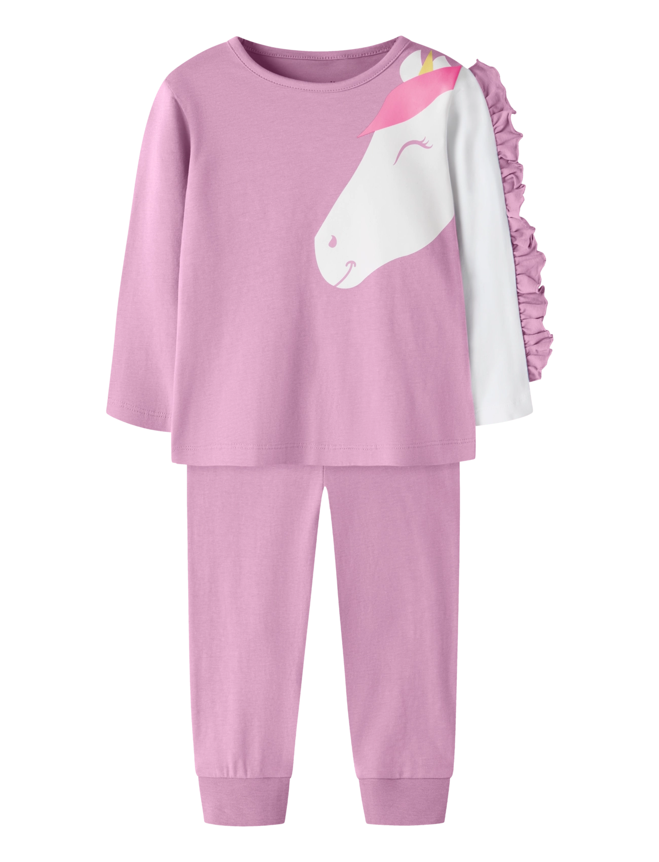 name it NMFRETEQ NIGHT SET - Name it - FULL BLOOMING PINK / pink/rose