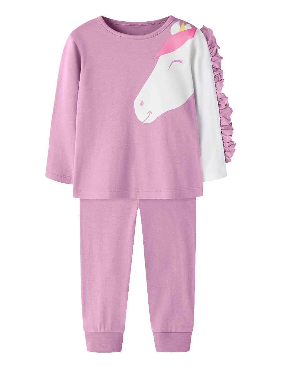 name it - NMFRETEQ NIGHT SET - pyjama-sets - full blooming pink - 0