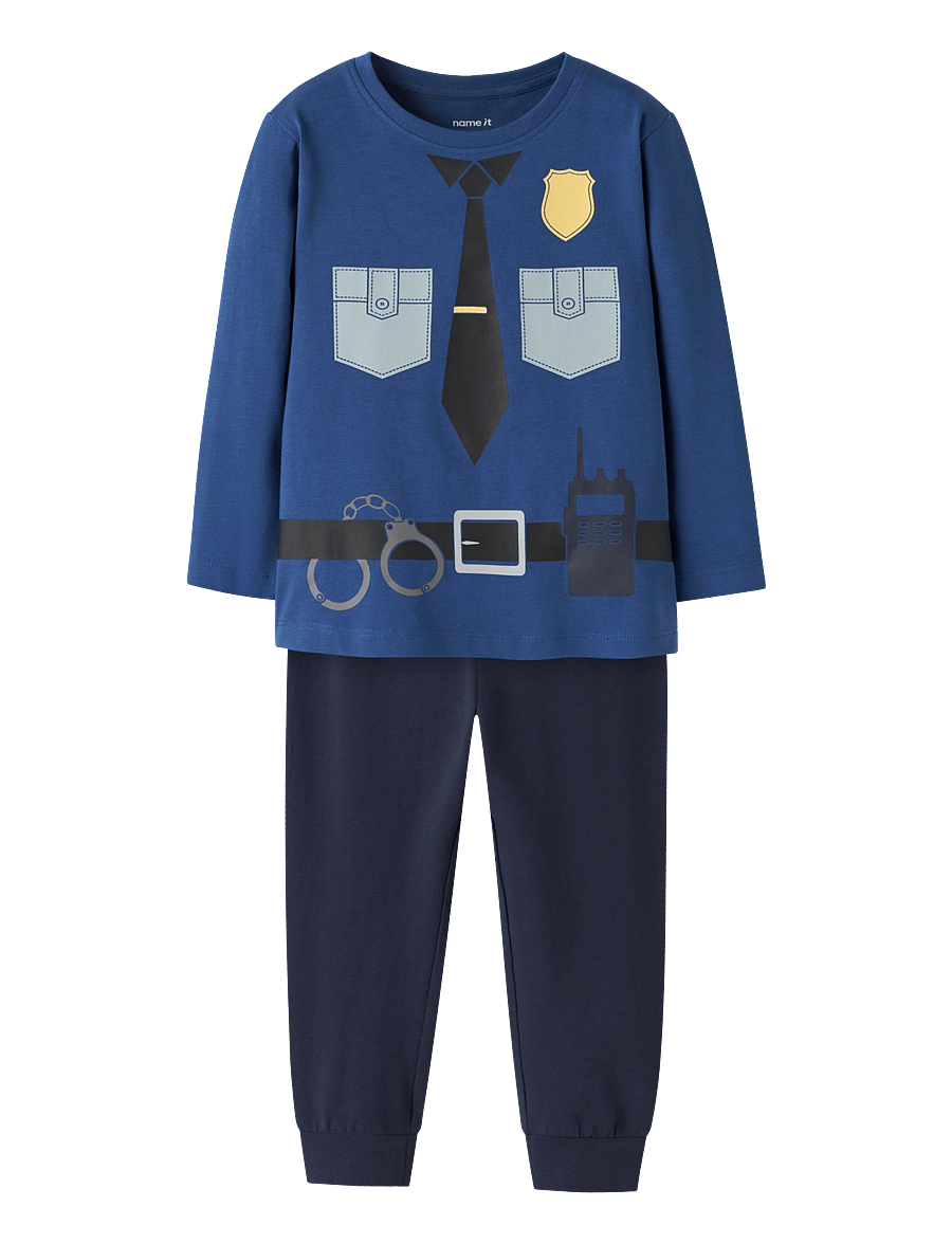 name it - NMMRASIQ NIGHT SET - pyjama-sets - navy blazer - 1