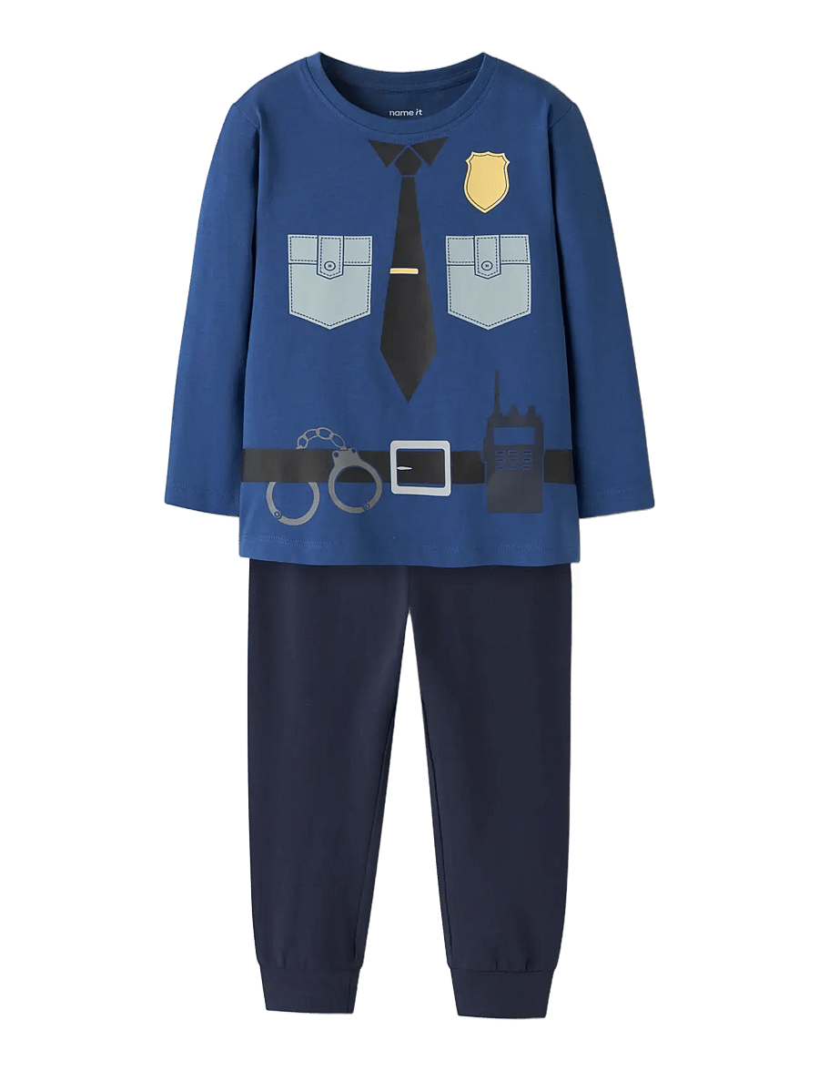 name it - NMMRASIQ NIGHT SET - pyjama-sets - navy blazer - 3