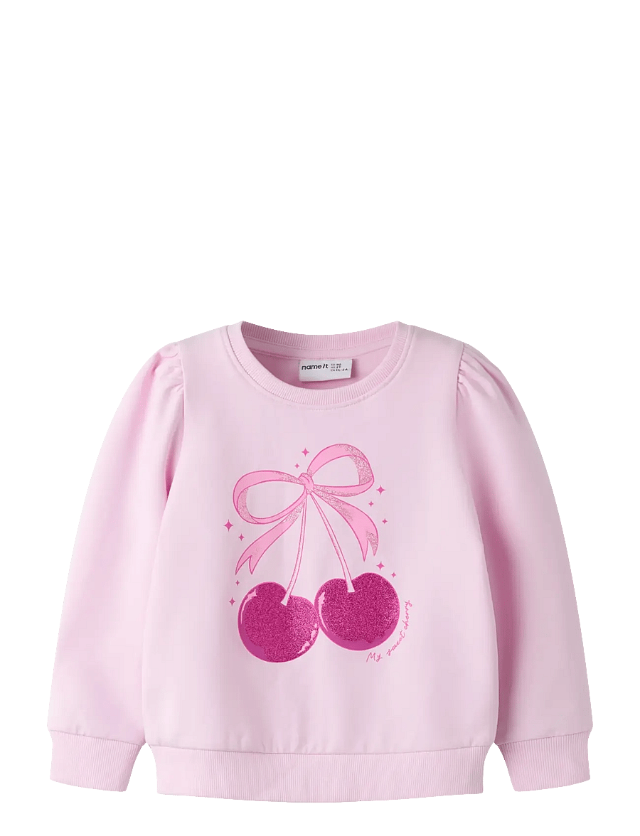 name it - NMFFINNA LS SWE BRU - sweatshirts - pirouette - 0