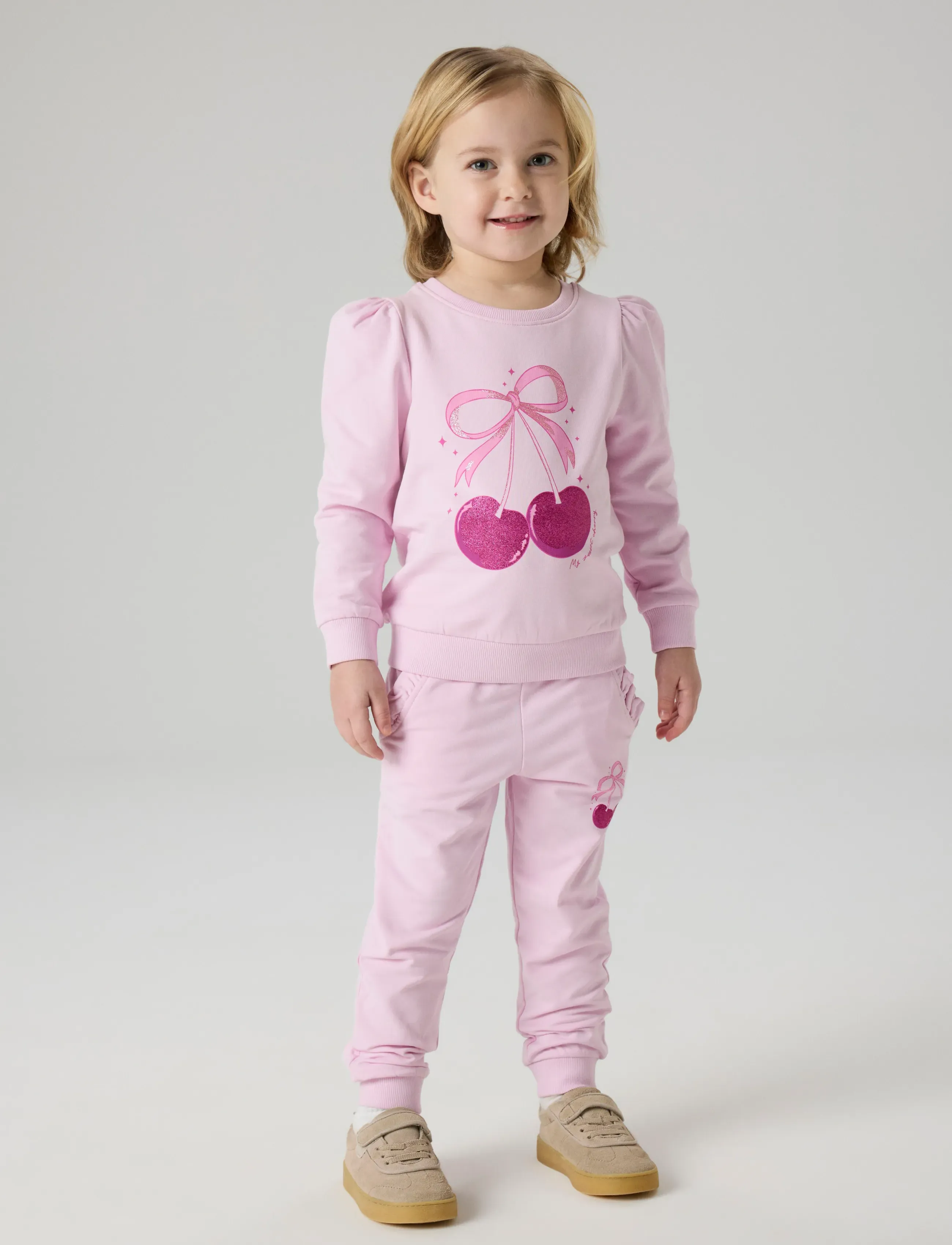 name it - NMFFINNA LS SWE BRU - sweatshirts - pirouette - 2