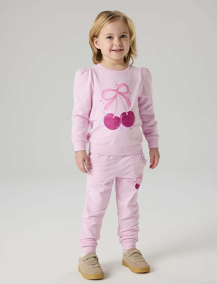 name it - NMFFINNA LS SWE BRU - sweatshirts - pirouette - 2