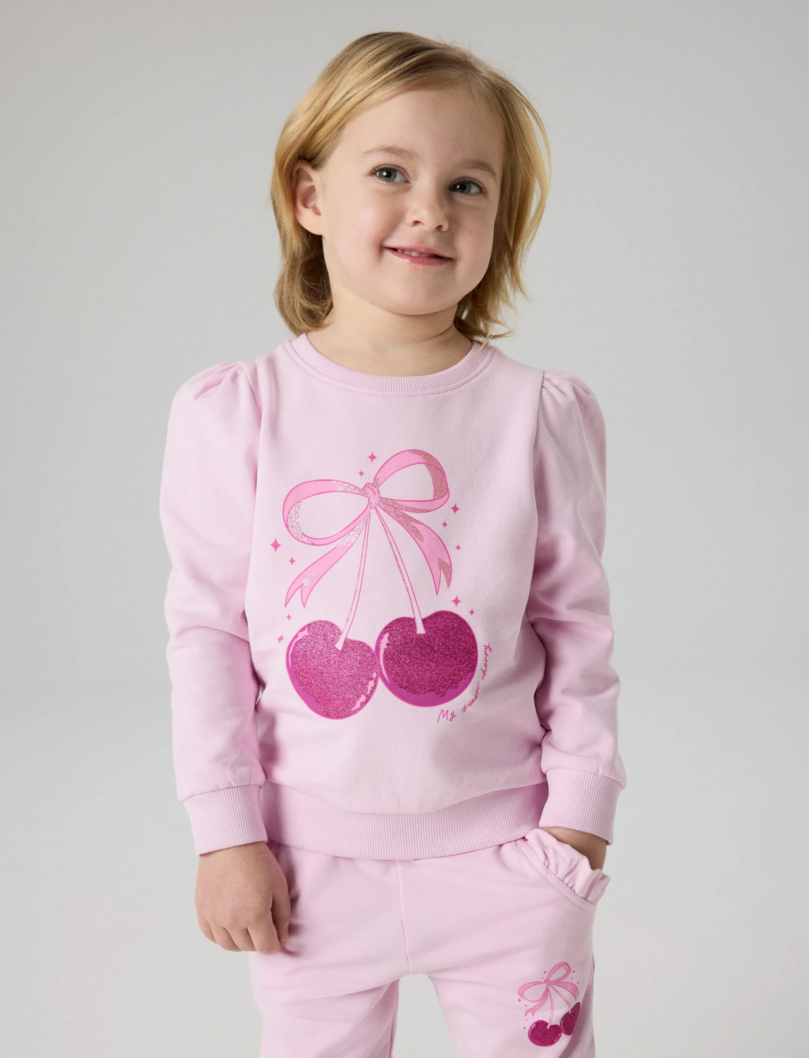 name it - NMFFINNA LS SWE BRU - sweatshirts - pirouette - 3