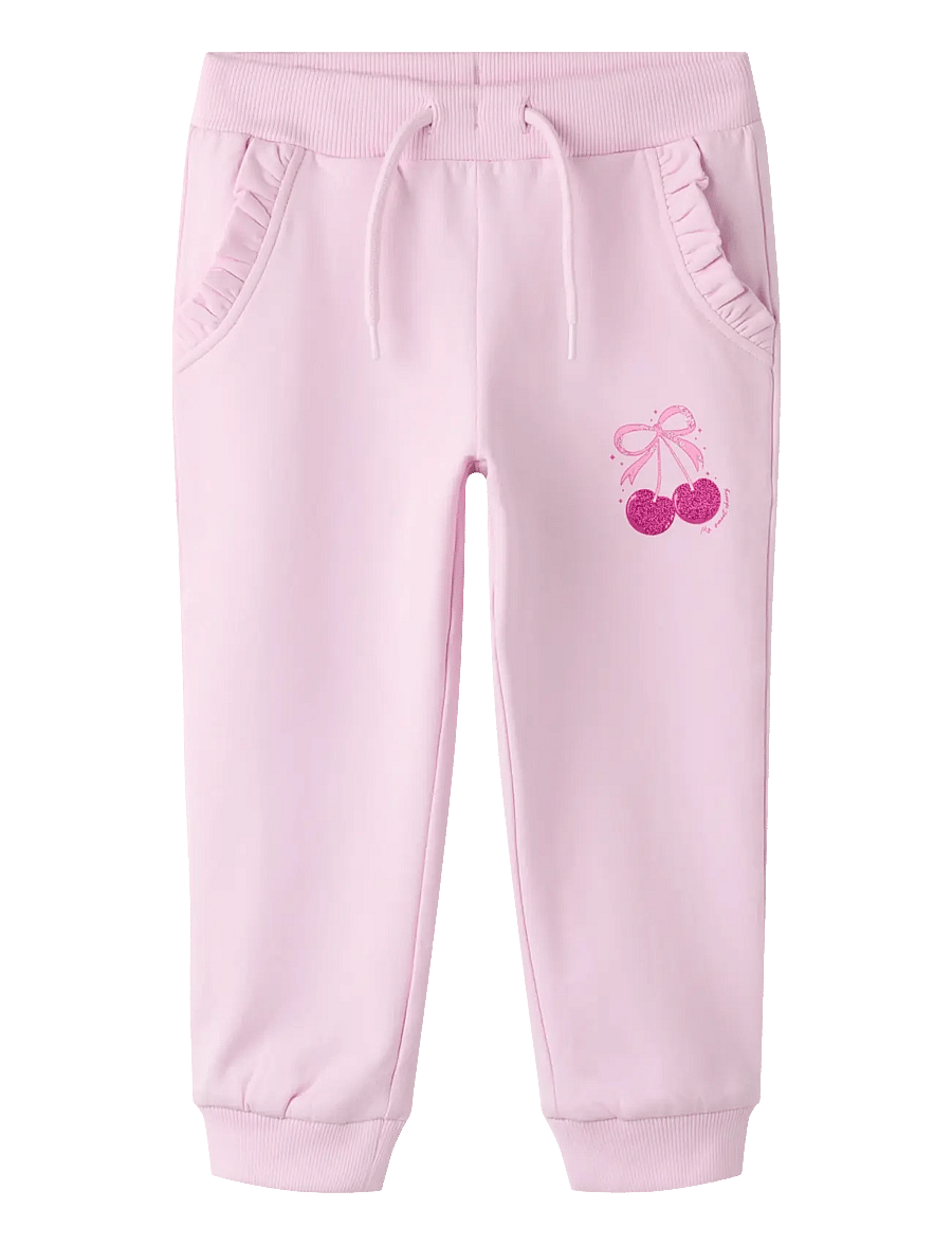 name it - NMFFINNA SWE PANT BRU - jogginghosen - pirouette - 0