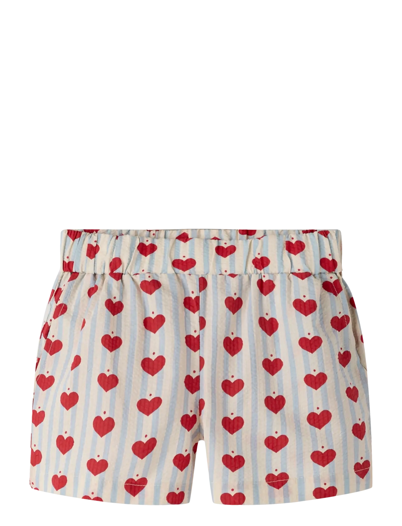 name it NMFHULLA SHORTS - Nyheter - PEARL BLUE / red