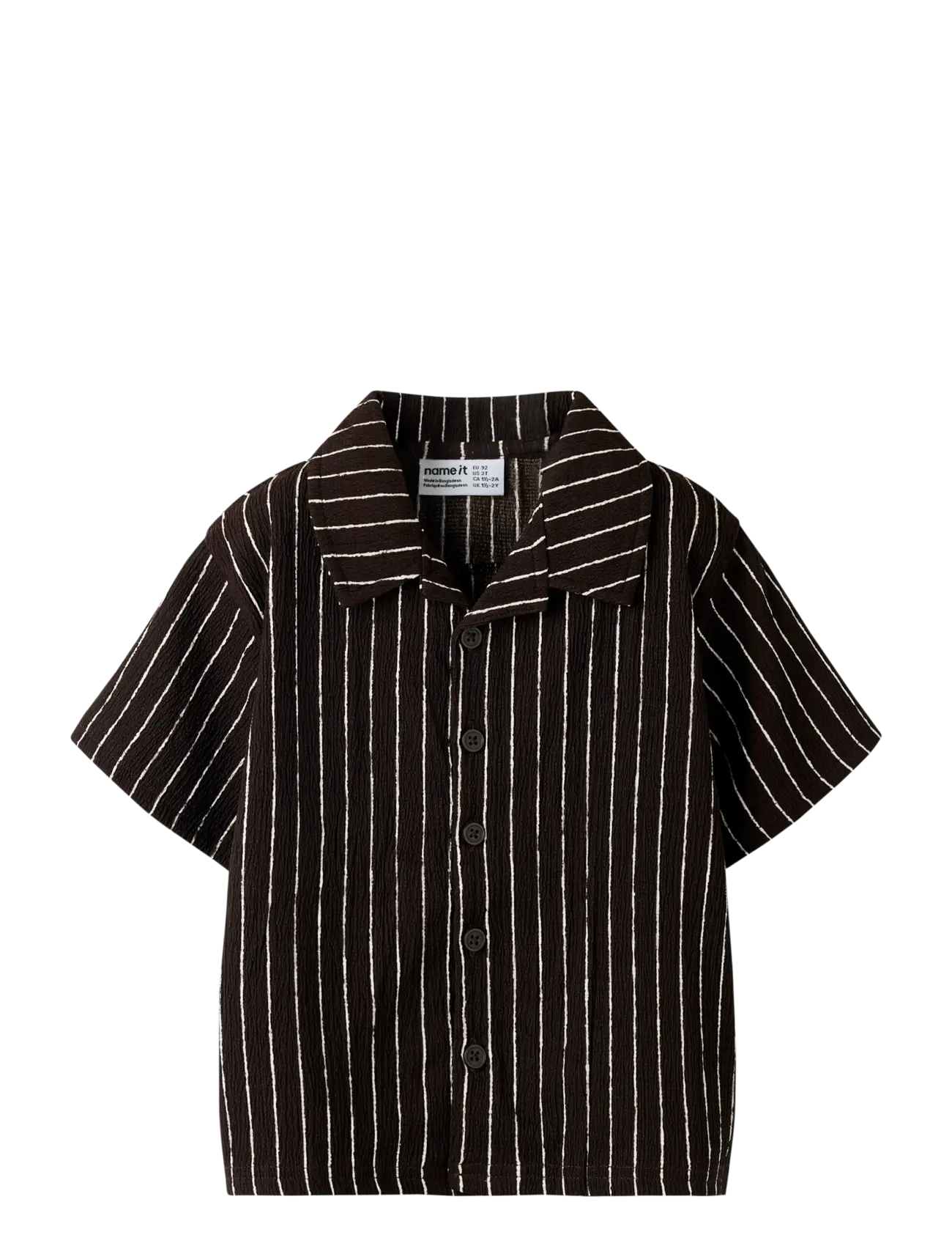 name it NMMHASLA SS NREG SHIRT - Riided - MOLE / brown