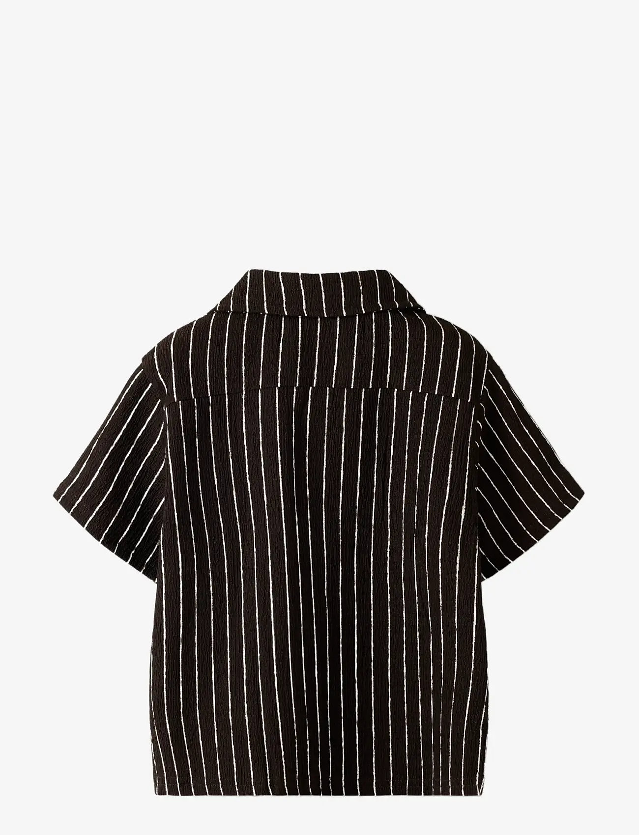 name it - NMMHASLA SS NREG SHIRT - koszule z krótkim rękawem - mole - 1