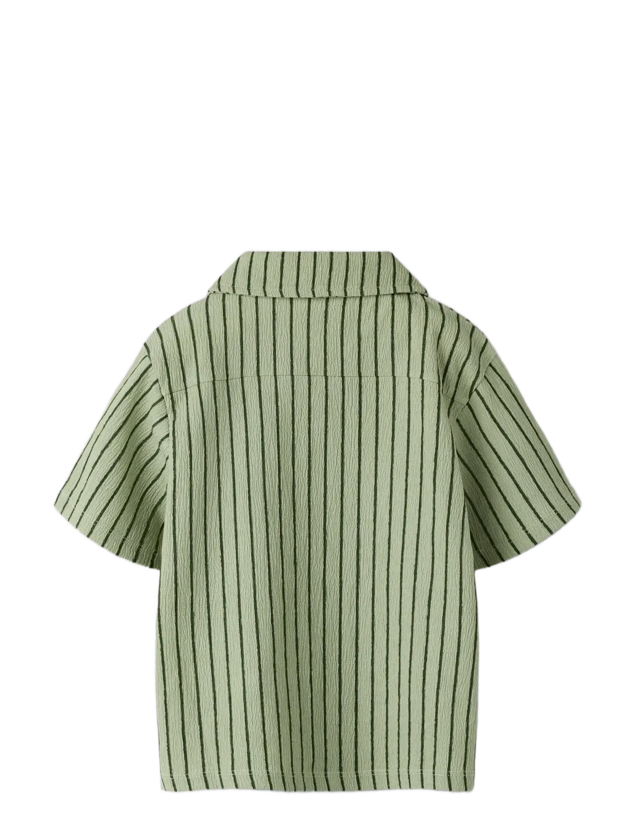 name it - NMMHASLA SS NREG SHIRT - kortærmede skjorter - swamp - 1