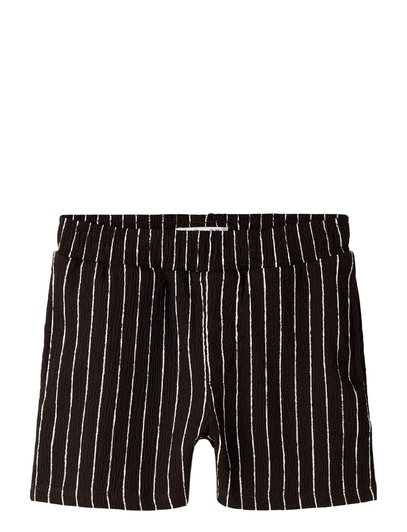 name it NMMHASLA NREG SHORTS - Casual shorts - MOLE / white
