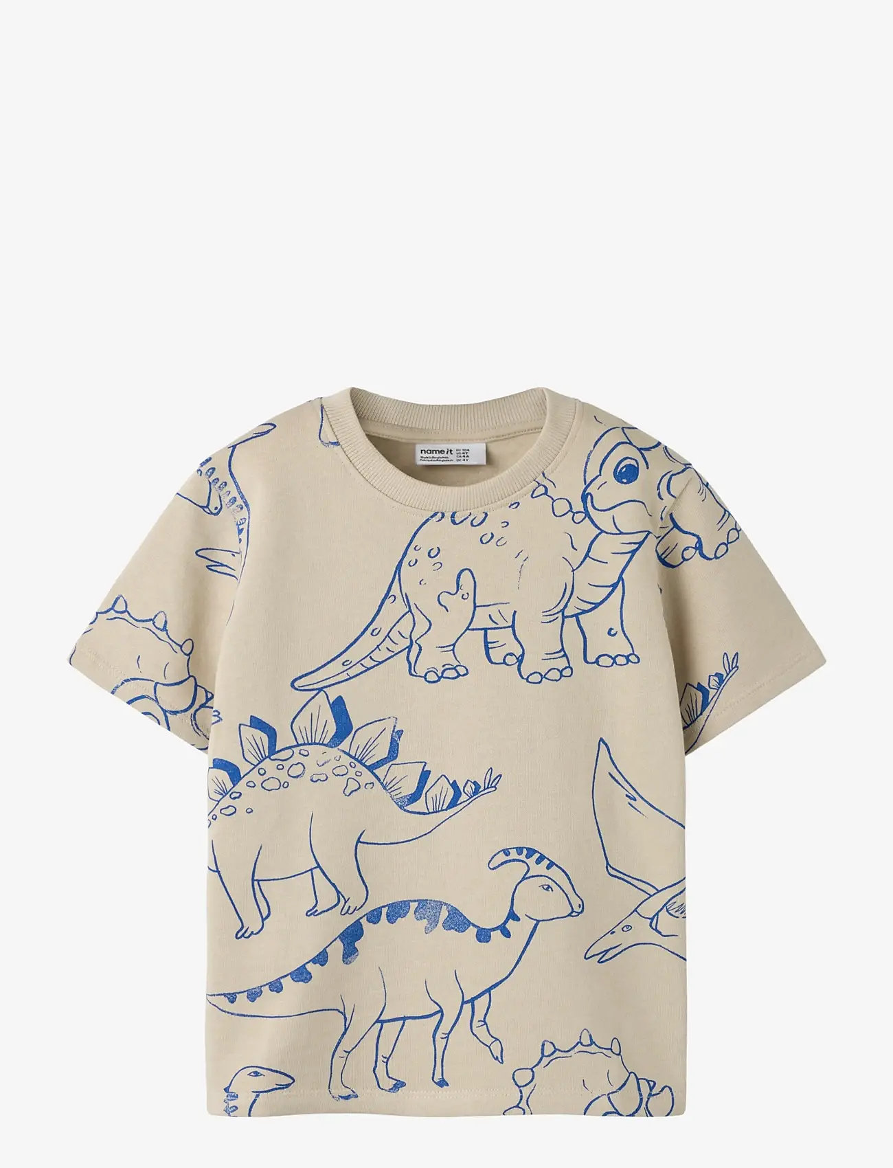 name it - NMMHINO SS NREG SWE BRU - kortærmede t-shirts - peyote - 0