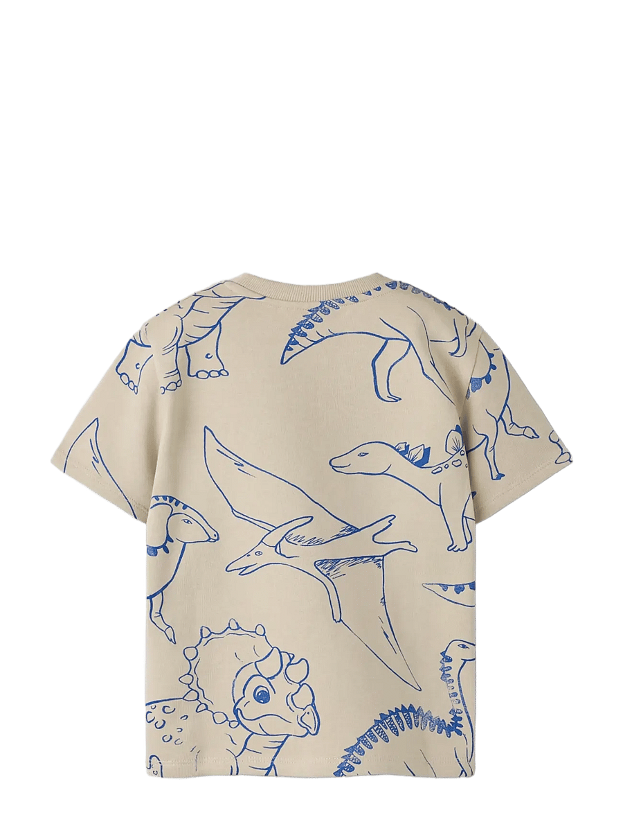name it - NMMHINO SS NREG SWE BRU - kortærmede t-shirts - peyote - 1