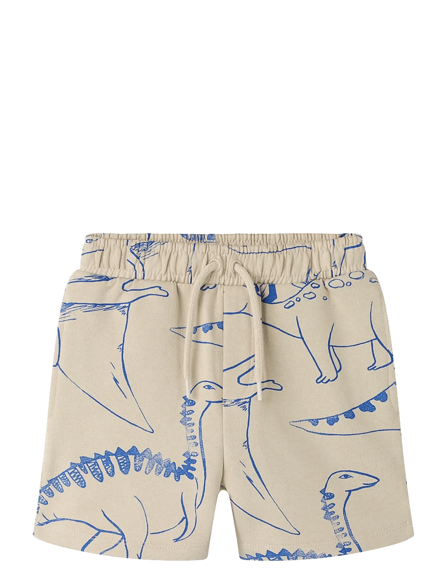 name it - NMMHINO NREG SWE SHORTS BRU - dresowe szorty - peyote - 0