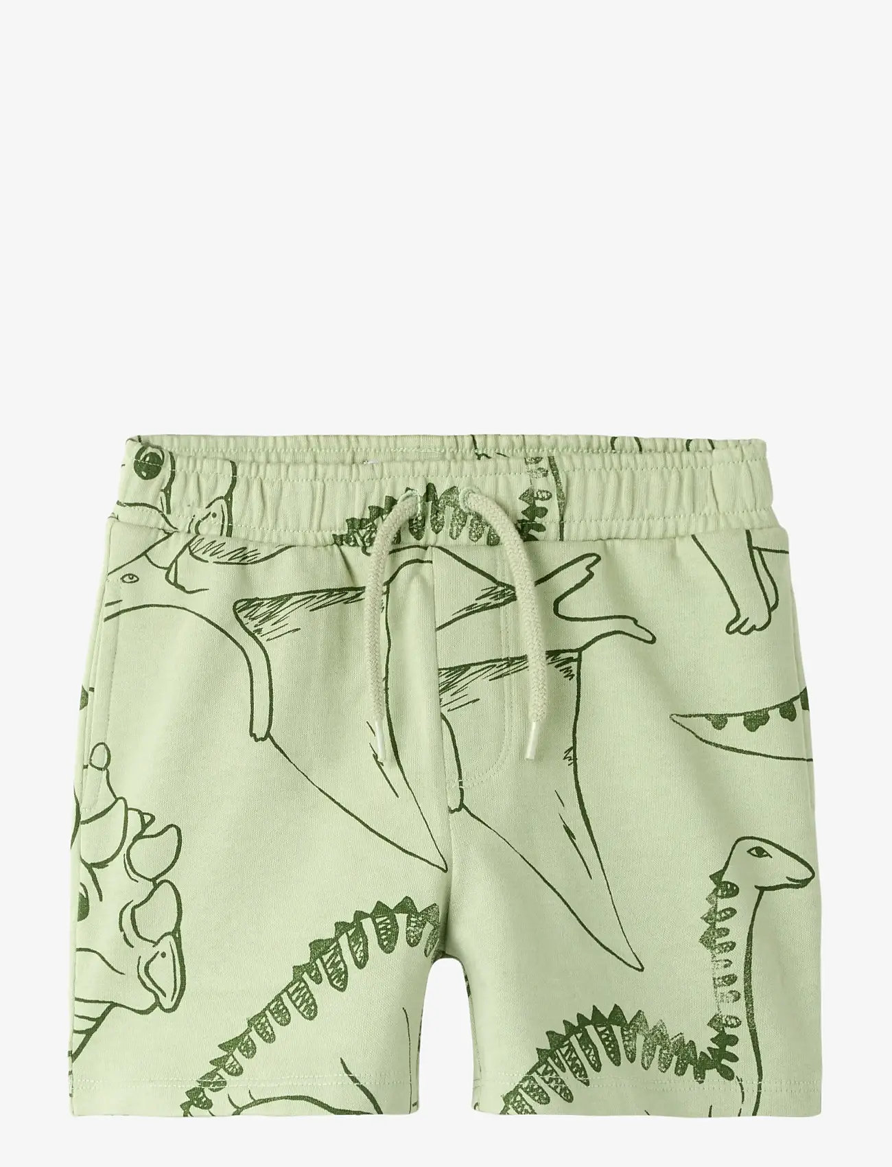 name it - NMMHINO NREG SWE SHORTS BRU - sweatshorts - swamp - 0