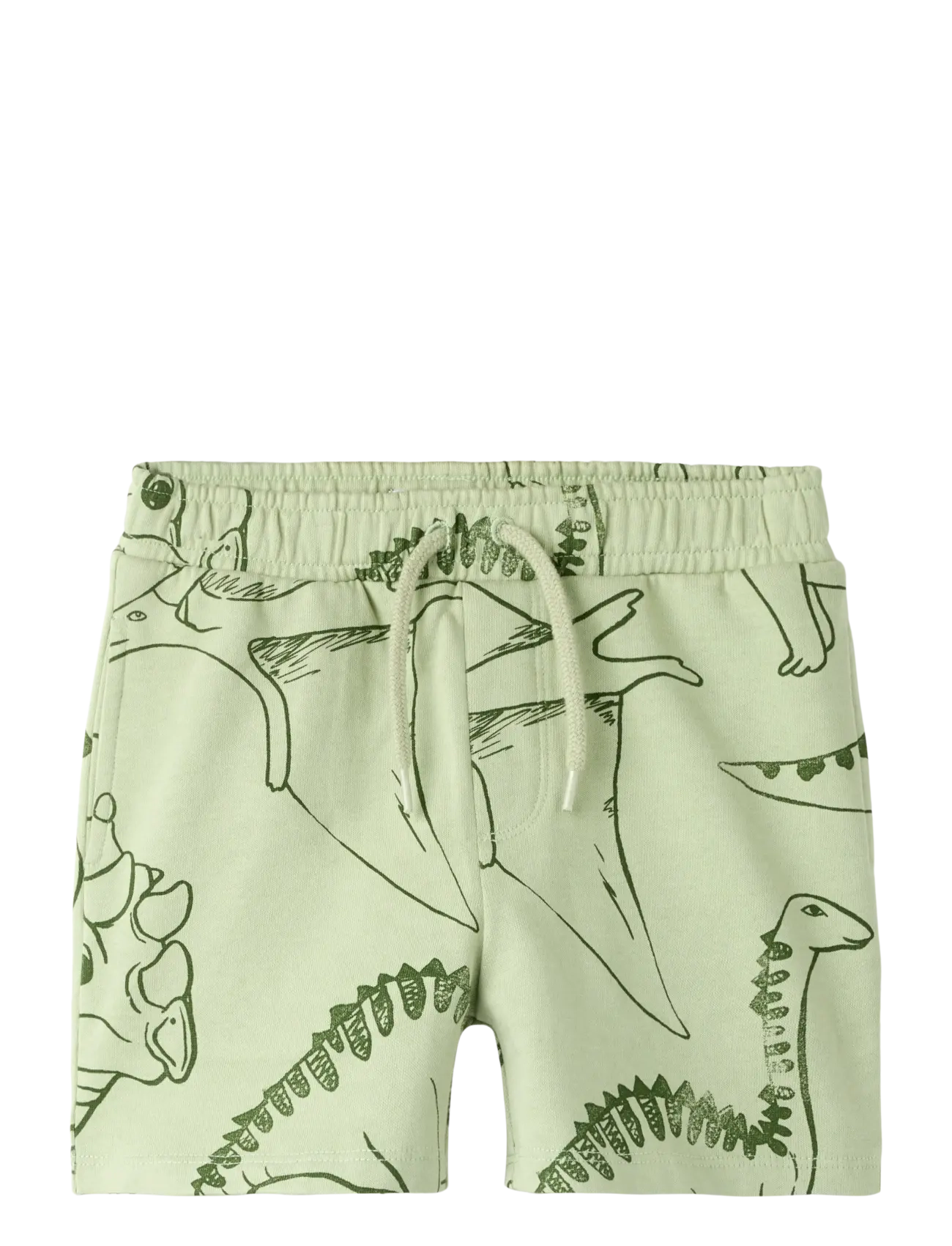 name it NMMHINO NREG SWE SHORTS BRU - Sweatshorts - SWAMP / green