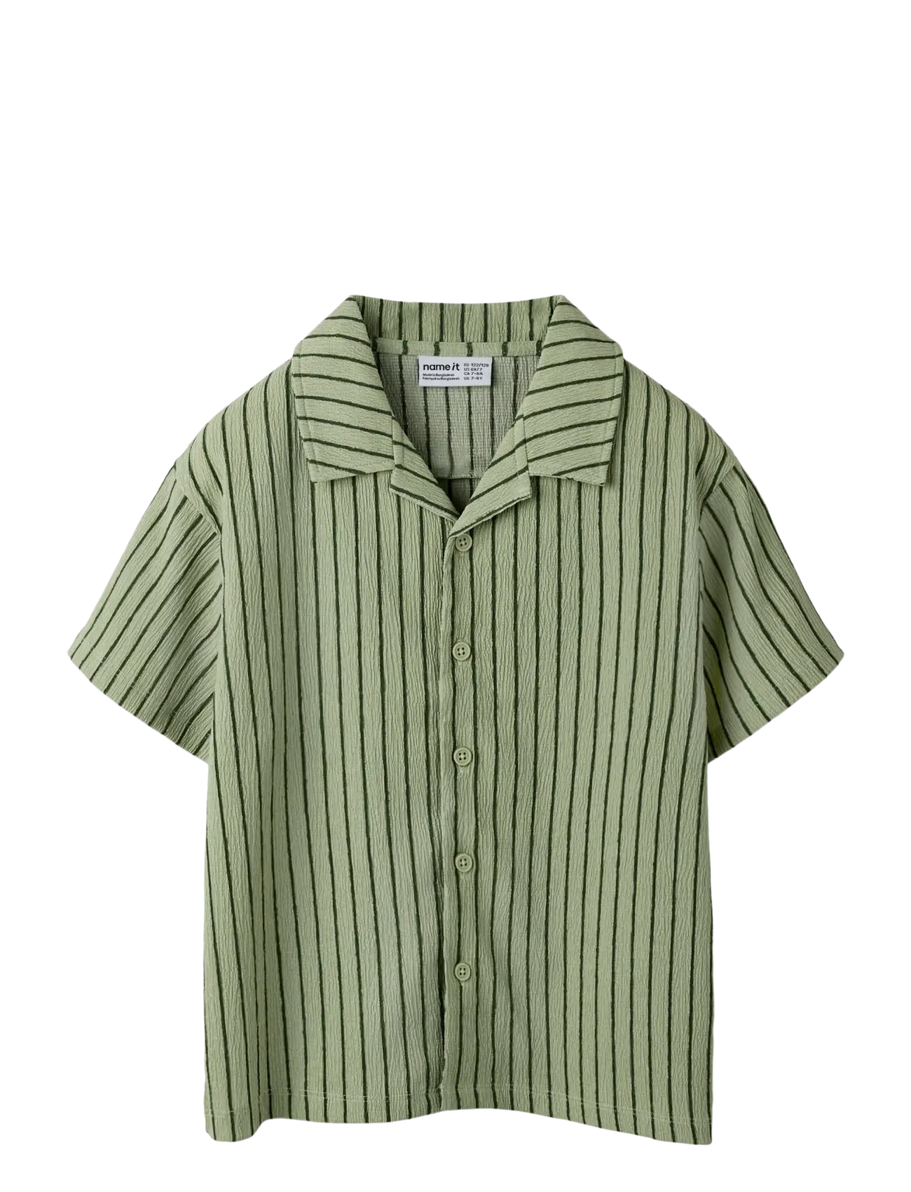 name it NKMHASLA SS NREG SHIRT - Skjorter - SWAMP / green