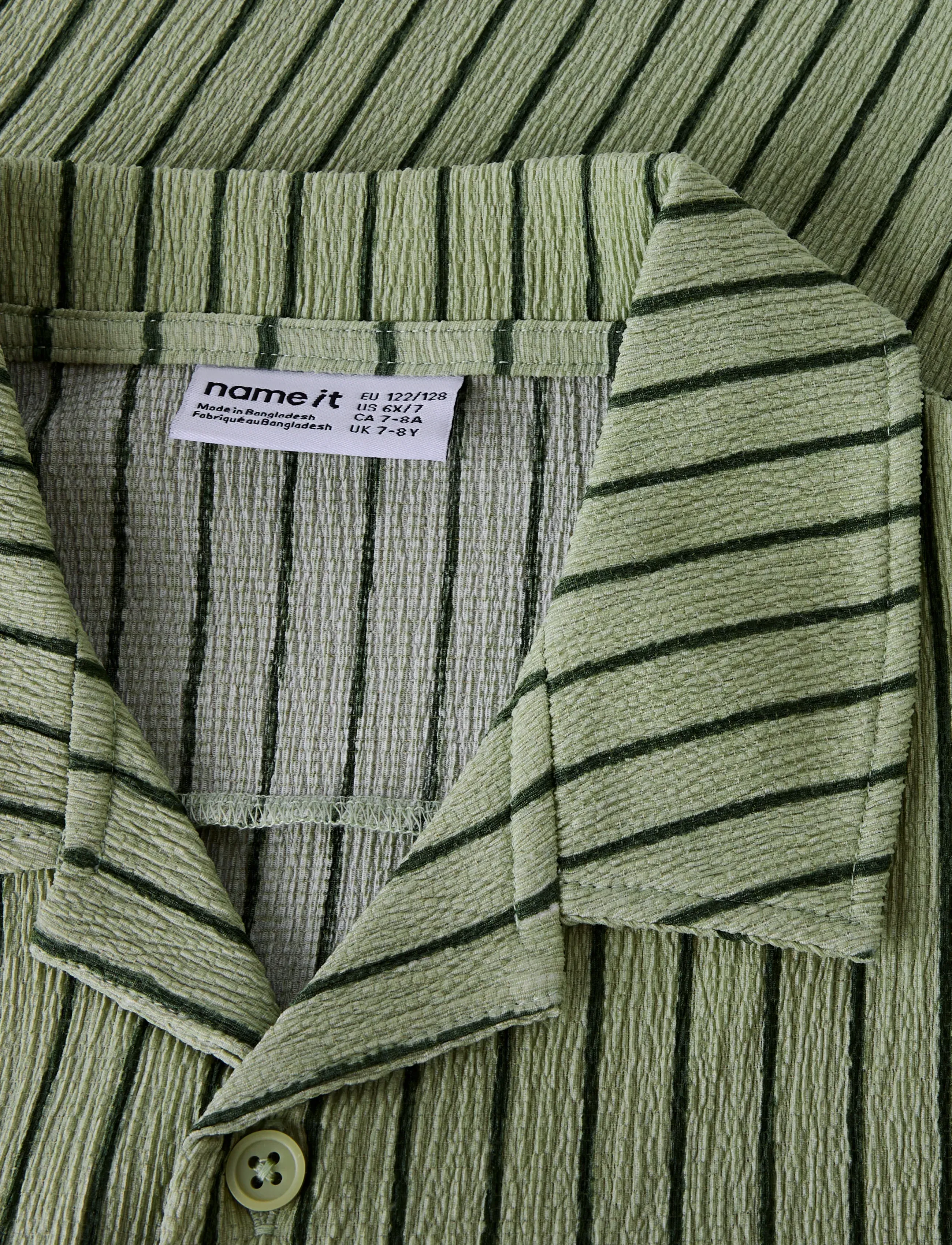 name it - NKMHASLA SS NREG SHIRT - kortærmede skjorter - swamp - 3