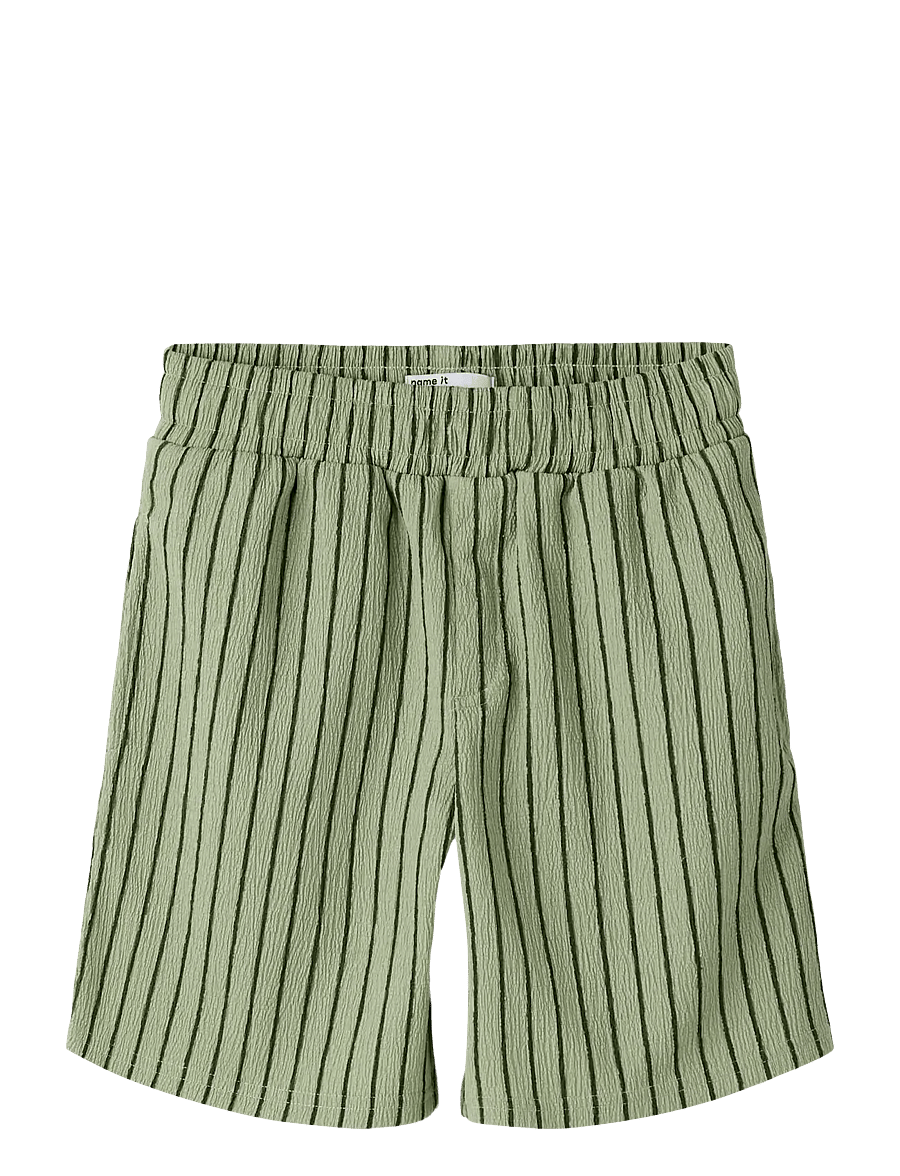 name it - NKMHASLA NREG SHORTS - kasdienio stiliaus šortai - swamp - 0