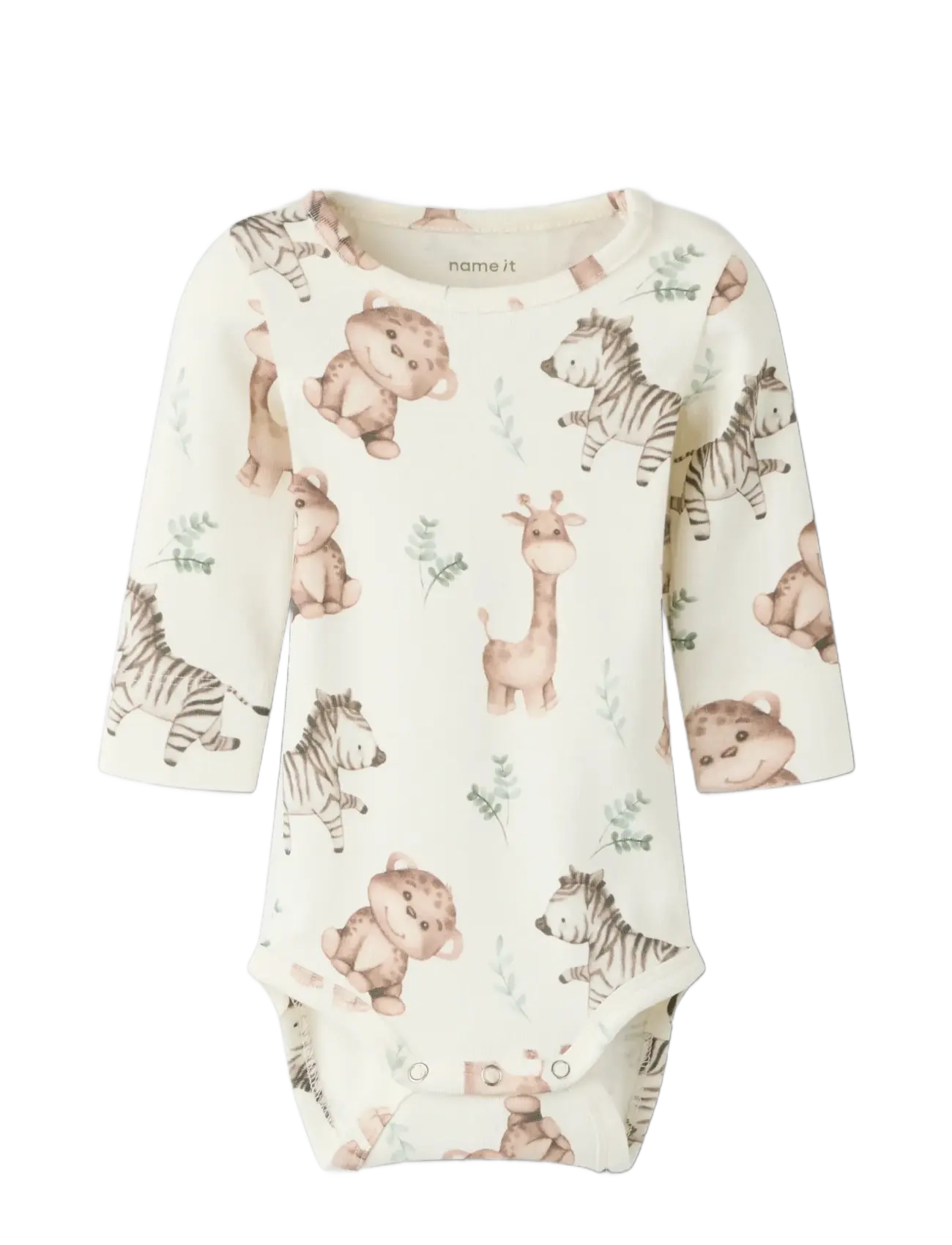 name it - NBNHANIMAL LS XSL BODY - sommerschnäppchen - coconut milk - 2