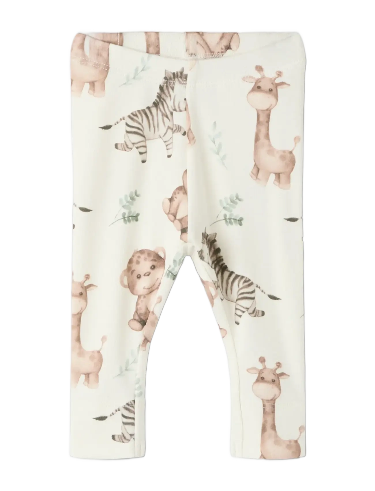 name it - NBNHANIMAL XSL LEGGING - sommerschnäppchen - coconut milk - 2