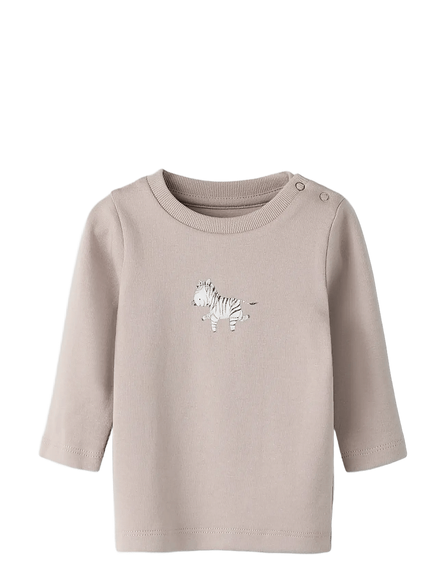 name it - NBNHANIMALS LS XSL TOP - mushroom - 2