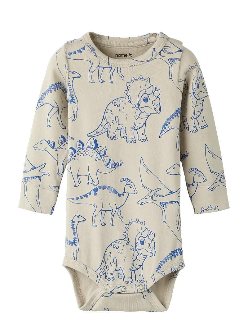 name it - NBMHINOS LS XSL BODY - long-sleeved - peyote - 0
